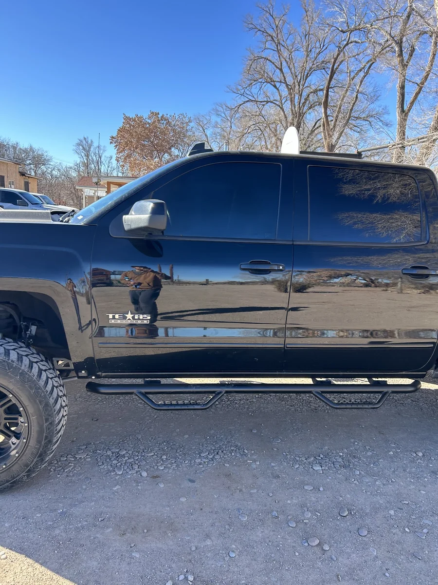 Tint install work at at Matrix Tinting